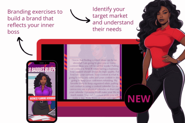 They’re designed for women who are serious about building digital product empires while staying true to their unique vision and inner baddie energy.