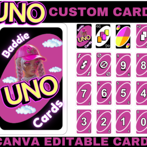 Custom Uno Card Template