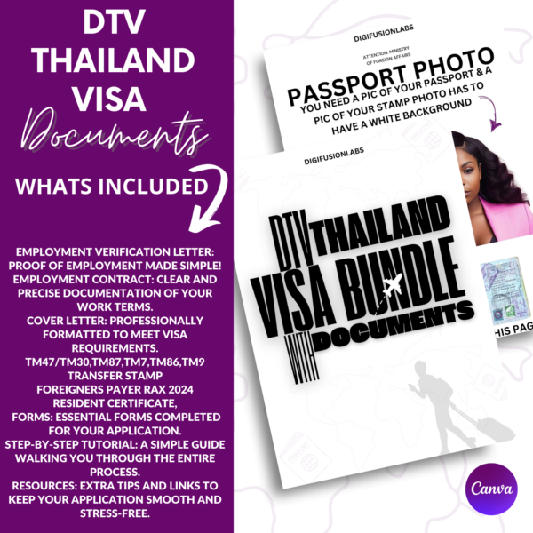A person holding their completed DTV Thailand Visa application documents, smiling confidently.