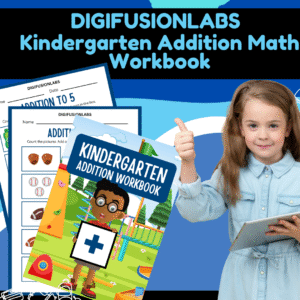 Kindergarten No Prep Addition Math Workbook